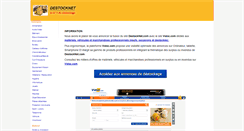 Desktop Screenshot of destocknet.com